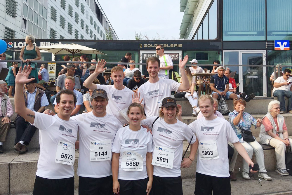 WiKa Erodiertechnik, AOK-Firmenlauf 2017, Lüdenscheid